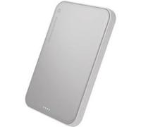 dbramante1928 re-charge - Banque d'alimentation sans fil - slim, Qi2.2 - 5000 mAh - 25 watt - blanc Blanc
