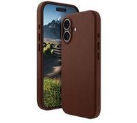 dbramante1928 Roskilde - Coque de protection pour téléphone portable - compatibilité avec MagSafe - cuir pleine fleur - brun foncé - pour Apple iPhone 16 Plus G