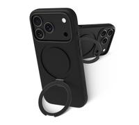 19twenty8 Coque de protection Roskilde – Compatible MagSafe – Noir Minuit pour iPhone 17 Pro