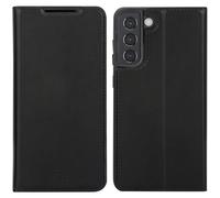 DBRAMANTE1928, Samsung Galaxy S22 Plus 5G Etui folio Oslo en cuir avec porte-carte, noir