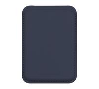dbramante1928 WAMSICBU6830 Portefeuille MagSafe ICON Bleu, 3 compartiments cartes, 65x93x8 mm, 30g, Coloration monochromatique.