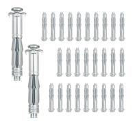 DBREAKS 30Pcs Cheville Placo Charge Lourde Galvanisées M8 x 65 mm