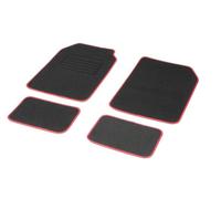 DBS 01765766 Tapis de sol universels Avant et Arrière noir Rouge