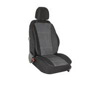 DBS - Couvre Siège - Voiture/Auto - Gris - Grand Confort - Antidérapant - Compatible Airbag - Universel