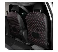 DBSKJMRFT 2 PCS Protège Dossier Siège Voiture, pour Benz Clase V Para Vito Para Viano W447 (2014-2024) Protection Arrière Cuir Imperméable Kick Mat Organisateur Anti Saleté Accessoire,A