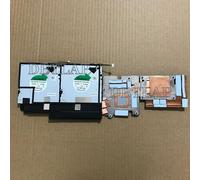 DBTLAP CPU GPU Ventilateur de Refroidissement Compatible pour DELL Precision 7670 M7670 0DV704 DV704 EG75070S1-C730-S9A DC28000Y3SL 04YGRP AT3MM008ZCL 5V 0.42A Heatsink