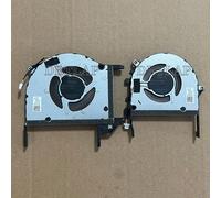 DBTLAP CPU GPU Ventilateur de Refroidissement pour ASUS Vivobook Pro 15 OLED N6506 N6506CU N6506MU 13N1-KFP0201 KFP0101 B8809BSHNF2400TN 13NB15E0P0111 BA808BSHSF2400TN 13NB15E0P02011 12V 0.5A