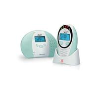 DBX-88MT - Babyphone Full Eco DECT avec écran, blanc/vert menthe