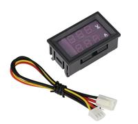 DC 0-100V/10A Or 100A LED Dual-Display Meter 2 In 1 DC Voltage Display