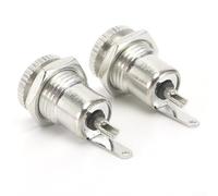 DC 099 Prise d'alimentation DC, compatible avec divers produits électroniques, matériau en laiton (DC-099-5,5 x 2,5 mm)