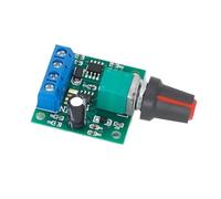 DC 1.8V 3V 5V 6V 12V 2A 1803BK PWM Motor Speed Controller Low Voltage Motor Speed Regulator Switch PWM Adjustable Drive Module(1803BK PWM X5)