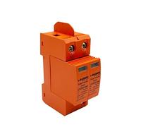 DC 1000 V 500 V 20KA-40KA 2 pôles SPD maison parafoudre dispositif de protection parafoudre basse tension HYS4-PV-1000 35mm Din Rail Interrupteur automatique (Color : 500vdc, Size : 2P)