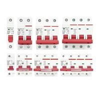 DC 1000V 1P 2P 3P 4P Solar Mini Circuit Breaker Overload Protection Switch6A~63A/80A 100A 125A for Photovoltaic System(DC 1P,32A)