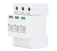 DC 1000V 40KA Surge Protector Arrester Protective Device for Photovoltaic Power System White(3P )