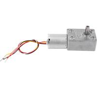 DC 12/24V Brushless Worm Motor Speed Reduction Gear Motor 4~150Rpm(12V 90RPM)