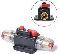 DC 12-24V Car Circuit Breaker Stereo Audio Fuse Holder Fuse 60A Fuse