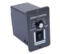 DC 12-60V 40A PWM Brush Motor Speed Controller, Control the Speed of Your DC Motor with Ease, Reversible Switch for CW and CCW Rotation