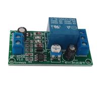DC 12 V 10 V-14,5 V Conduction NE555 Minuteur temporisé réglable Relais éteint 1 ~ 60 secondes
