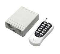 DC 12 V 12-CH RF Télécommande sans fil Kit de commutateur jusqu'à 500 m Signal Ranger Convient pour les portes de maison intelligente