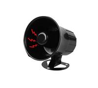 DC 12V 110db Klaxon d'alarme, Sirène d'alarme Filaire Haut-Parleur d'alarme Haut-Parleur d'alarme antivol Haut-Parleur d'alarme largement utilisé dans l'alarme de Fuite de gaz Alarme de fumée