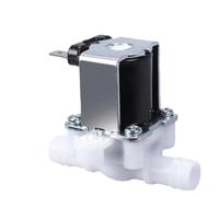 DC 12V 24V 220V Electric Solenoid Valve Magnetic Normally Closed Pressure Solenoid Valve Inlet Valve Water Air Inlet Flow Switch(12V_NORMALLY CLOSED)