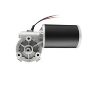 DC 12V 24V 36V 48V 220V Reversible Worm Gear electronic starter 10W-80W 6RPM-400RPM Speed Reducing High Torque Gear Box electronic starter JCF63R IINKUEYK(24V 80W 100RPM 8N.M)