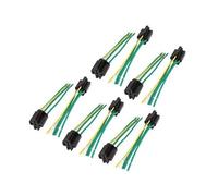 DC 12V/24V 40A 5-Pin Relay Socket Harness Connector 10pcs for Car Truck