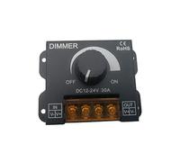 DC 12V-24V LED Dimmer Switch 30A 360W Voltage Regulator Adjustable Controller For LED Strip Light Lamp LED Dimming Dimmers