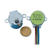 DC 12V 4-phase 5-wire 20mm Stepper electronic starter Geared electronic starter for Air Conditioner Swing Head/Monitoring Equipment CZAOINCU(Type D Motor)