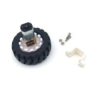 DC 12V Encoder electronic starter 30-5000RPM N20 Metal Gear electronic starter with 43MM Wheel Screws Mounting Bracket Coupling Kit IINKUEYK(240 RPM)
