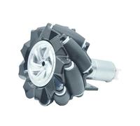 DC 12V JGA25-370 35 tr/min/26 tr/min 12 tr/min-1360 tr/min encodeur motoréducteur roue Omni avant arrière 2/4 pièces(2PCS(1L 1R),26RPM)