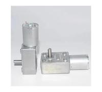 DC 12V JGY-370 Volt 100RPM High Torque Turbine DC Worm Gear Reducer Worm Geared Motors Reversed Reduction Low Speed electronic starter IDGTTLDF(18rpm,24V)