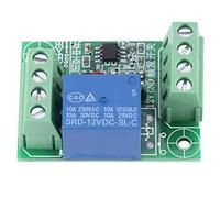 DC 12V Module de commande de relais bistable 10A 250VAC/30VDC à relais de commutation de relais à canal unique pour des conditions d'interface forte etc