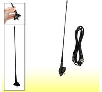 DC 12V Voiture Universel support de montage sur toit pour antenne Radio AM FM électronique Noir