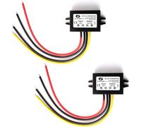 DC 18V-36V à 12V Convertisseur de Tension 5A 60W Régulateur de Tension 24V 12V avec Rendement 90-93% Redresseur 12-V Limiteur Regulateur Transformateur Stepdown Buck pour Véhicules Photovoltaïque