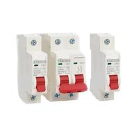 DC 1P 250V/2P 500V Photovoltaic Circuit Breaker 6A 10A 16A 20A 25A 32A 40A 50A 63A 80A 100A 125A Mini MCB PV Systems Protector(2P 500V,16A)
