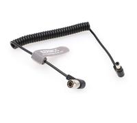 DC 2.5mm Right Angle Hirose 4 Pin Coiled Power Cable Male for Sound Devices 688644633 Zoom F4 F8 Zaxcomc