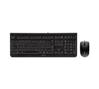 DC 2000 - Ensemble clavier et souris - USB - Pan Nordic - noir