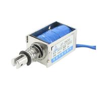 DC 24 V 300 mA pousser tirer type Cadre Ouvert solénoïde Électroaimant 10 mm 6 N 0,6 kilogram