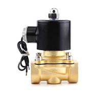 DC 24V 3/4 pouce DN20 laiton normalement fermé remplacement électrique du commutateur de valve de la vanne électromagnétique NC16 pour l'eau, le gaz, l'huile