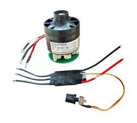 DC 24V 500W 120000RPM Ultra High Speed Power Brushless Motor Dust Suction Fan Aluminum Impeller Turbo Fan With Controller