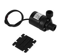 DC 24V Pompe de Circulation d'Eau Chaude Énergie Solaire Moteur Brushless Aquarium Submersible 800L/H 5M Haute Efficacité Résistant à la Chaleur pour Fontaine Sécurité Étang à Poissons et Protection d