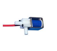 DC 3,7 V 6 V 12 V Micro électrovanne 2 positions 2 voies Normalement fermée DC Valve sous vide Mini électrovanne N/C Interrupteur d'air 1 pièce (DC 12 V)
