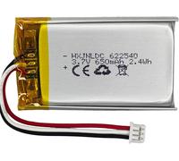 DC 3.7V 650mAh AHB622540N01 Rechargeable Polymer Lithium Battery pour Sennheiser Momentum 2.0 HD 4.40 HD 4.50 HD 450 Urbanite XL Wireless Bluetooth Headphone Aerox 9 Aerox 5 Souris.[T584]