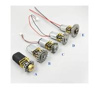 DC 3V 5V 6V 12V N20 Full Metal Gearbox Gear Reduction electronic starter Large Torque with Overload Protection Gear D-shaft CZAOINCU(Model F)