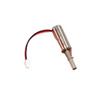 DC 3V/ 5V/ 9V/12V Mini Tiny 8MM Round Cylinder Suction Solenoid Electromagnet push pull Inhalation Plunger DIY Fingerprint Lock(Model D DC 12V)