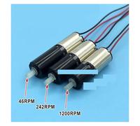 DC 3V 6mm Planetary Gearbox Reducer Gear electronic starter Reduction Coreless electronic starter DIY 420RPM(3.7V) IDGTTLDF