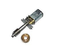 DC 3V-6V 31-62rpm N20 All Full Metal Gear electronic starter Long Shaft Worm Gear Reduction electronic starter Model Aircraft Folding Landing ICXLPMC