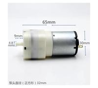 DC 3V-6V 32mm Air Pump Pressure Pump Large Flow DIY Monitor Inflator Aquarium Water Fish Tank RUAJOGYNVM