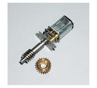 DC 3V-6V 62rpm N20 Full Metal Gear electronic starter 3mm Shaft Worm Gear Reduction electronic starter Model Aircraft Folding Landing